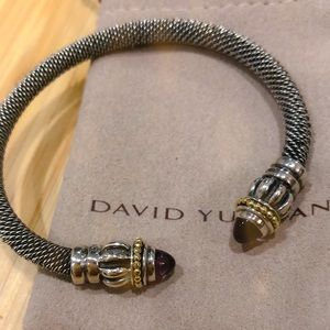 David Yurman Amethyst Cuff